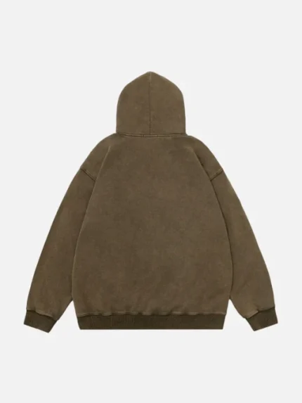 Aelfric Eden 3D Printing Washed Hoodie