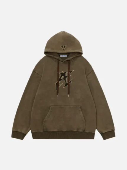 Aelfric Eden 3D Printing Washed Hoodie