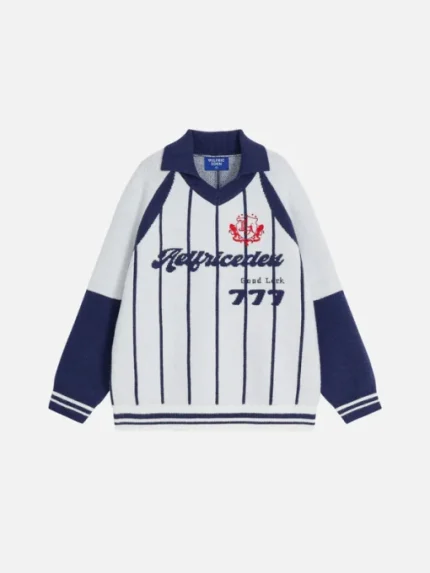 Aelfric Eden 777 Number Polo Sweater