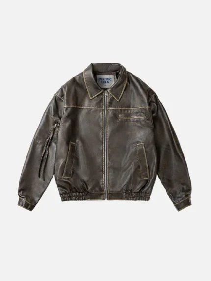 Aelfric Eden Multi Pocket Red Jacket