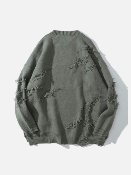 Aelfric Eden Fringed Design Sweater