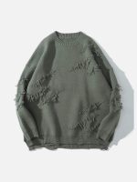 Aelfric Eden Rwoiut Fringed Design Sweater