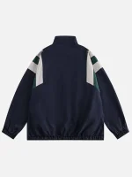 Aelfric Eden Embroidery Stripe Patchwork Jacket