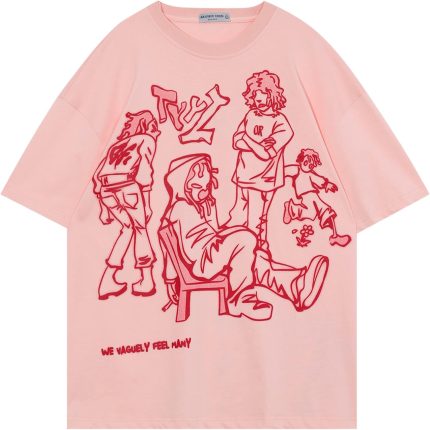 Aelfric Eden Graphic Pink T-Shirt