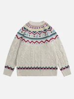Aelfric Eden Fair Isle Knitted Sweater