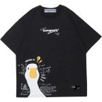 Aelfric Eden Unisex Letter Print T-Shirt