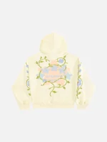 Aelfric Eden Star Rhinestone Floral Hoodie