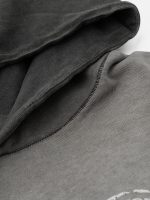 Aelfric Eden Blurring Cherry Washed Hoodie Black