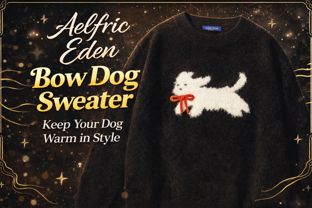 Aelfric Eden Bow Dog Sweater – Keep Your Dog Warm in Style